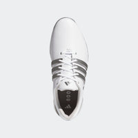 Adidas Tour360 24 Golf Shoes - Cloud White / Iron Met. / Silver Metallic