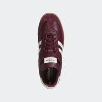Adidas Samba Spikeless Golf Shoes - Maroon / Off White / Gum