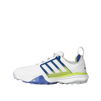 Adidas AdiPower 26 Spikeless Men's Golf Shoes - White/Indigo/Lemon