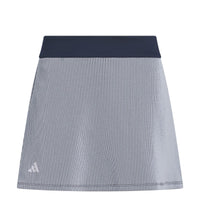Adidas Juniors Girls Textured Skort - Collegiate Navy