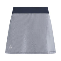 Adidas Juniors Girls Textured Skort - Collegiate Navy