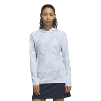 Adidas Ultimate365 Cool Feeling Printed Hoodie - Crystal Sky