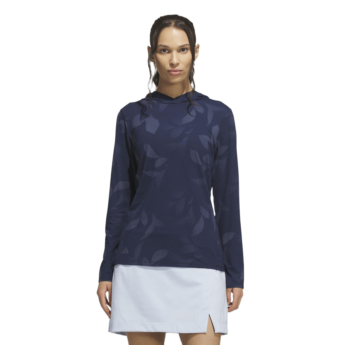 Adidas Ultimate365 Cool Feeling Printed Hoodie - Collegiate Navy