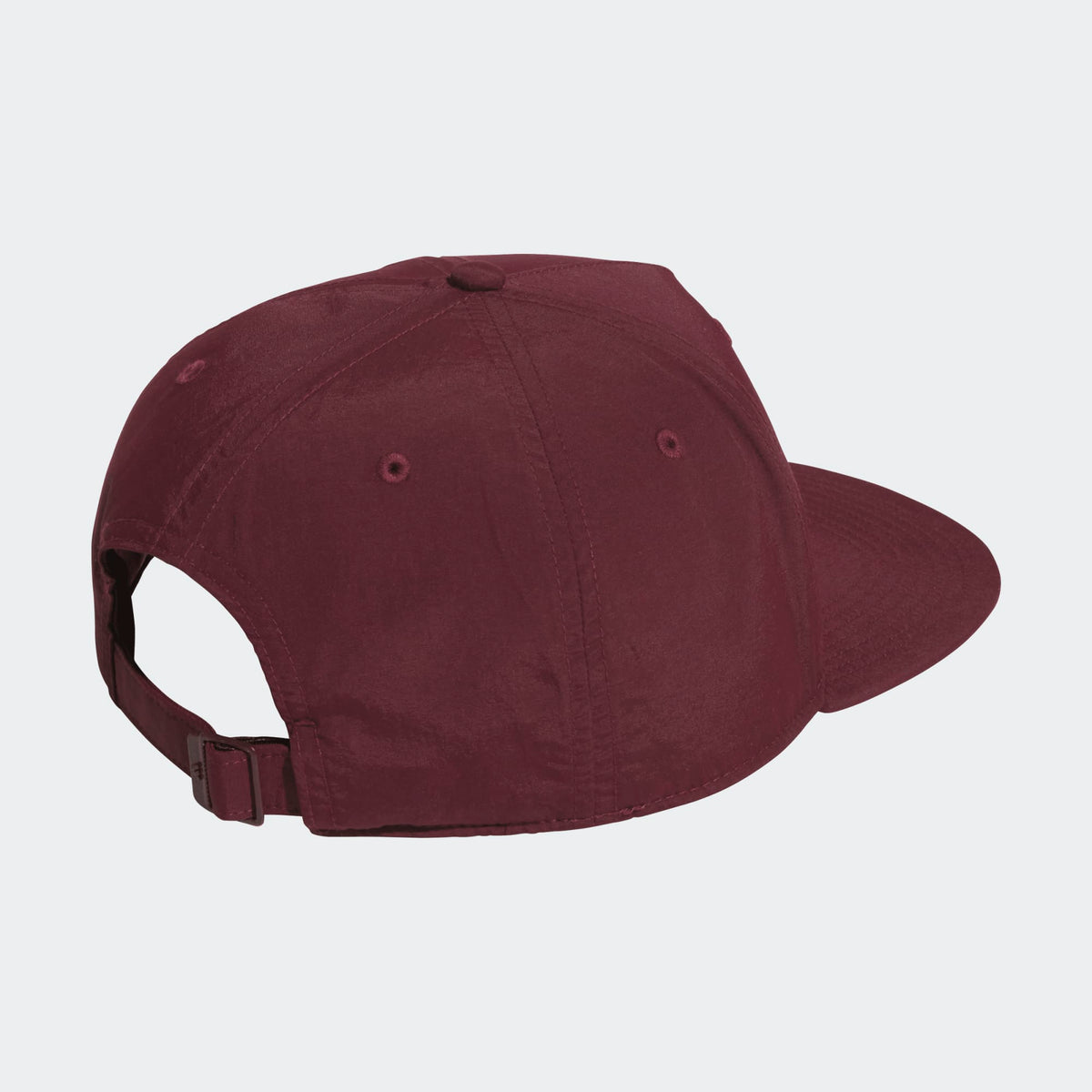 Adidas 5 Panel Crinkled Nylon Hat - Maroon