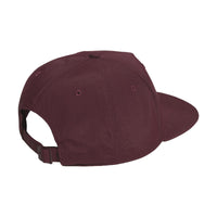 Adidas 5 Panel Crinkled Nylon Hat - Maroon