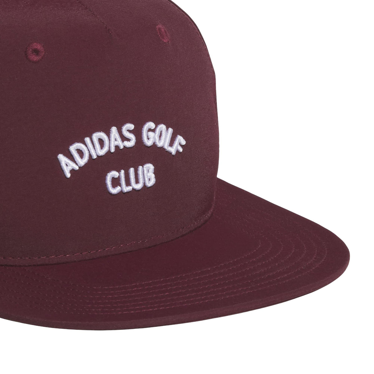 Adidas 5 Panel Crinkled Nylon Hat - Maroon