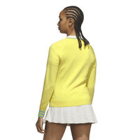 Adidas Originals Cashmere Blend Sweater - Pure Lemon