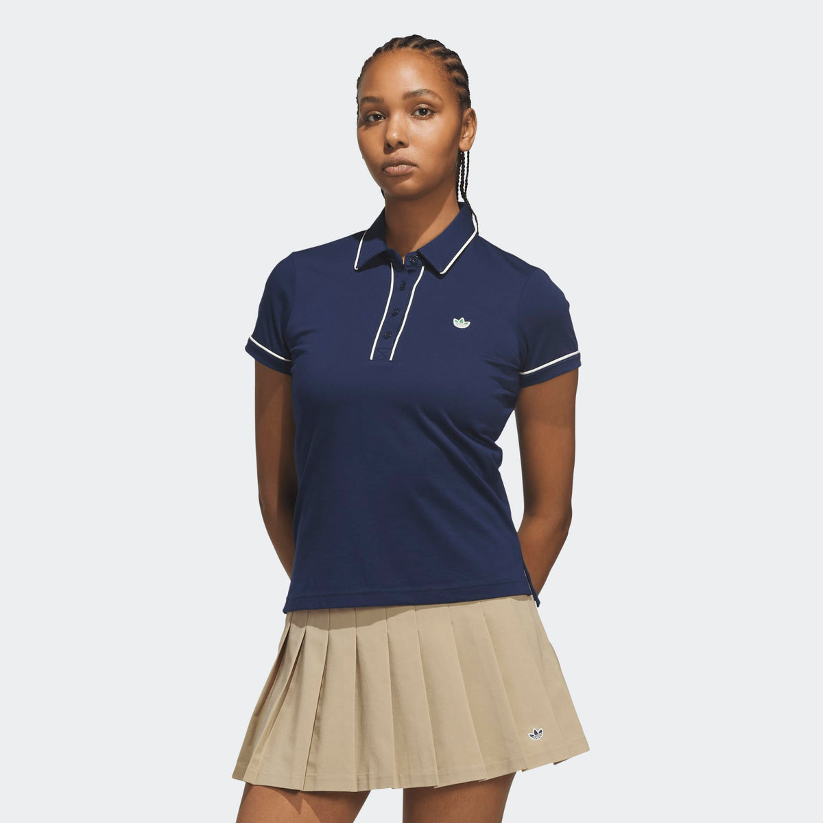 Adidas Originals Solid Polo - Night Indigo