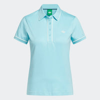 Adidas Originals Solid Polo - Light Aqua