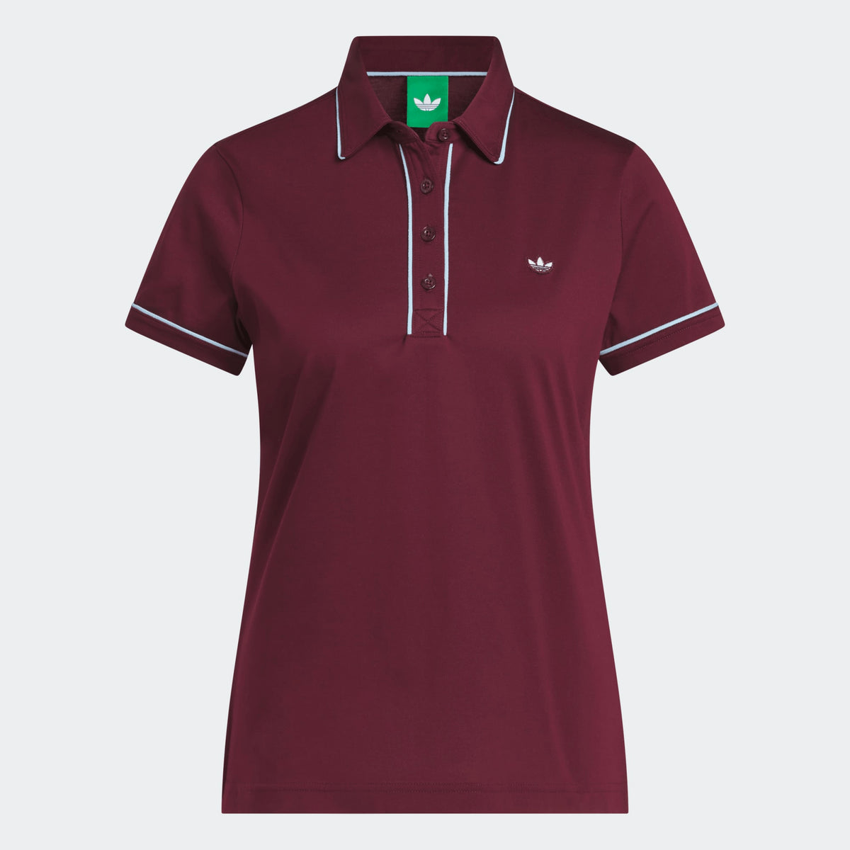 Adidas Originals Solid Polo - Maroon