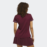 Adidas Originals Solid Polo - Maroon