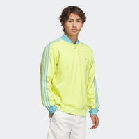 Adidas Originals 3-Stripe Half-Zip Sweatshirt - Pure Lemon