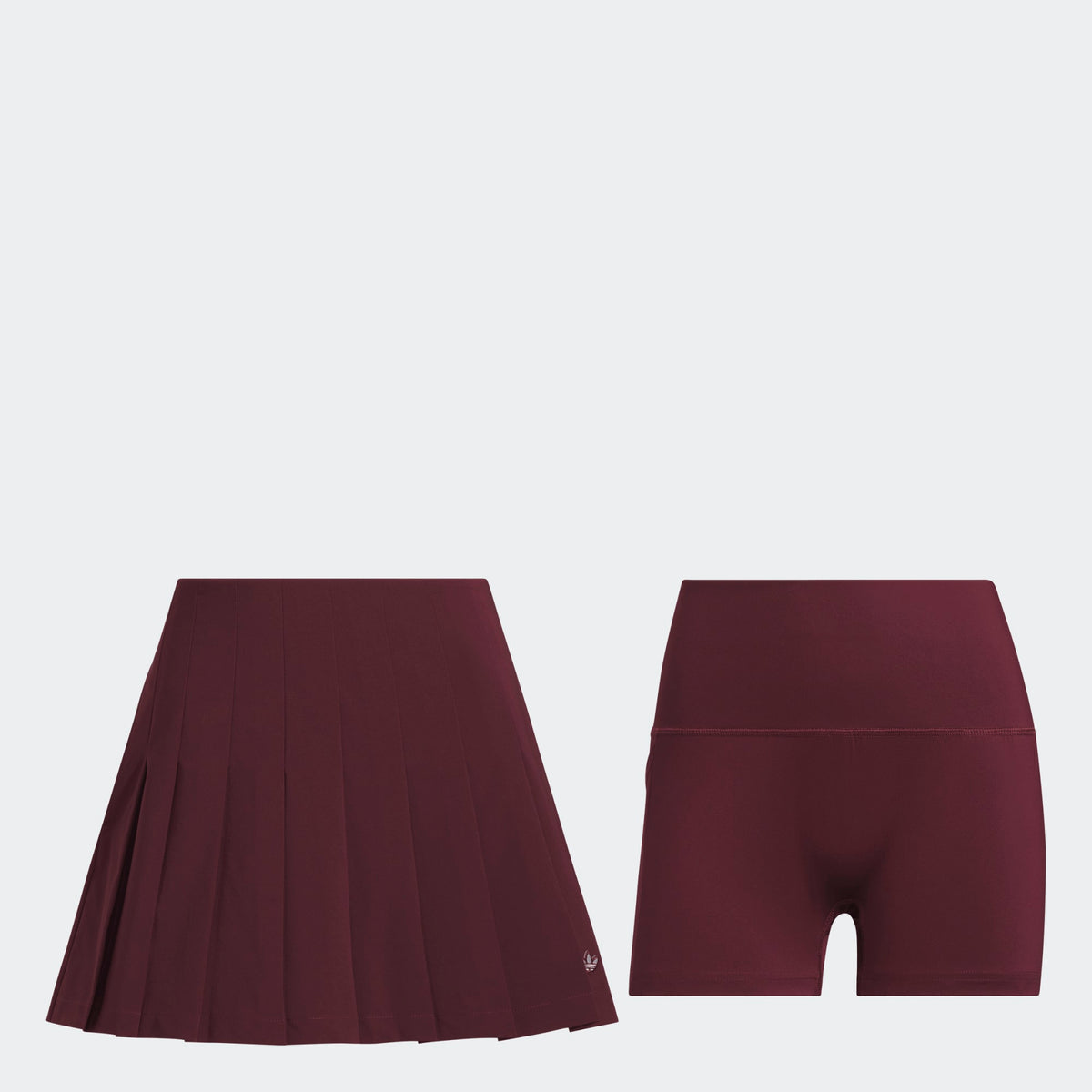 Adidas Originals Pleated Skort - Maroon