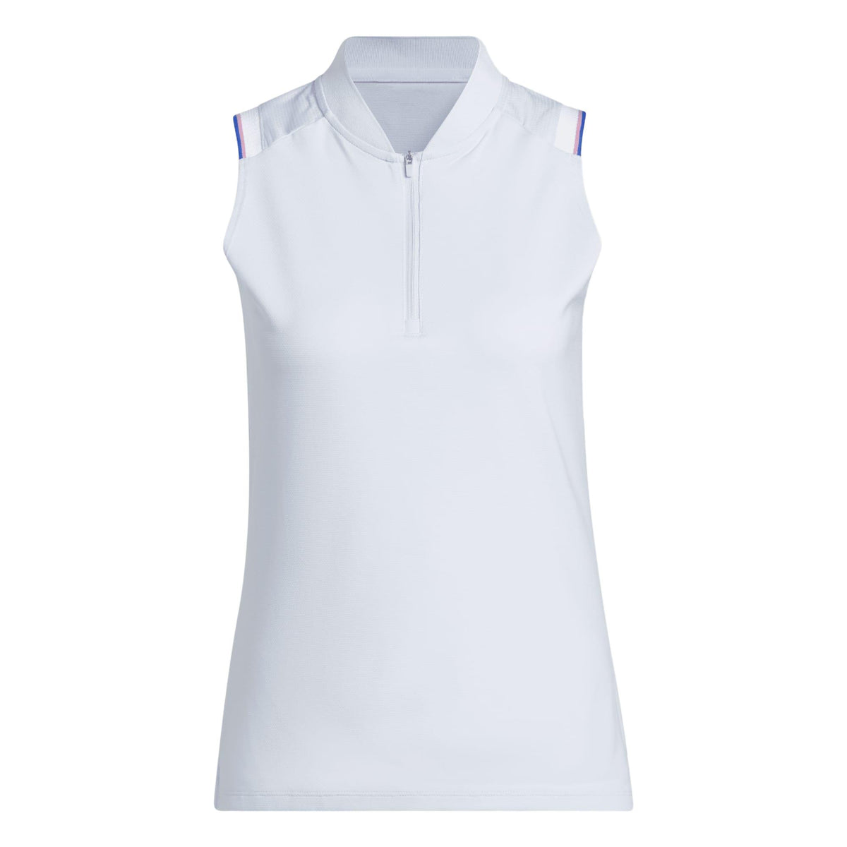 Adidas Ultimate365 Climacool Quarter-Zip Polo Shirt - Crystal Sky