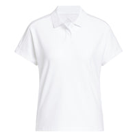 Adidas Ultimate365+ Butterspun Loose Polo Shirt - White