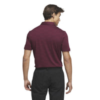 Adidas Ultimate365 Jacquard Polo Shirt - Maroon