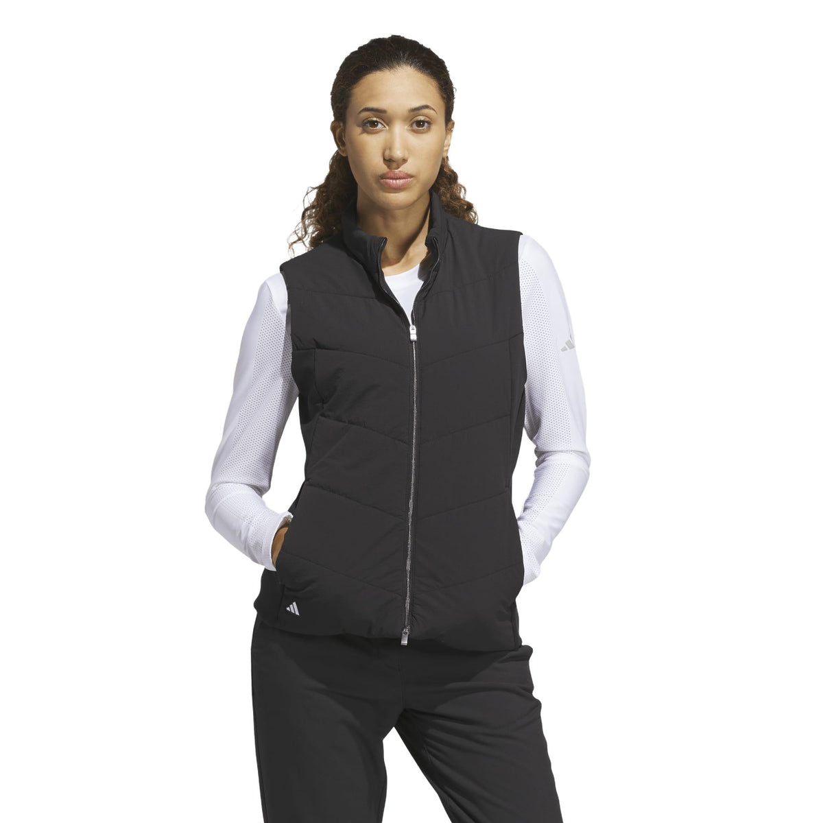 Adidas Ultimate365+ Course Control Quilted Vest - Black