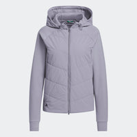 Adidas Ultimate365+ Course Control Quilted Hooded Jacket - Slate