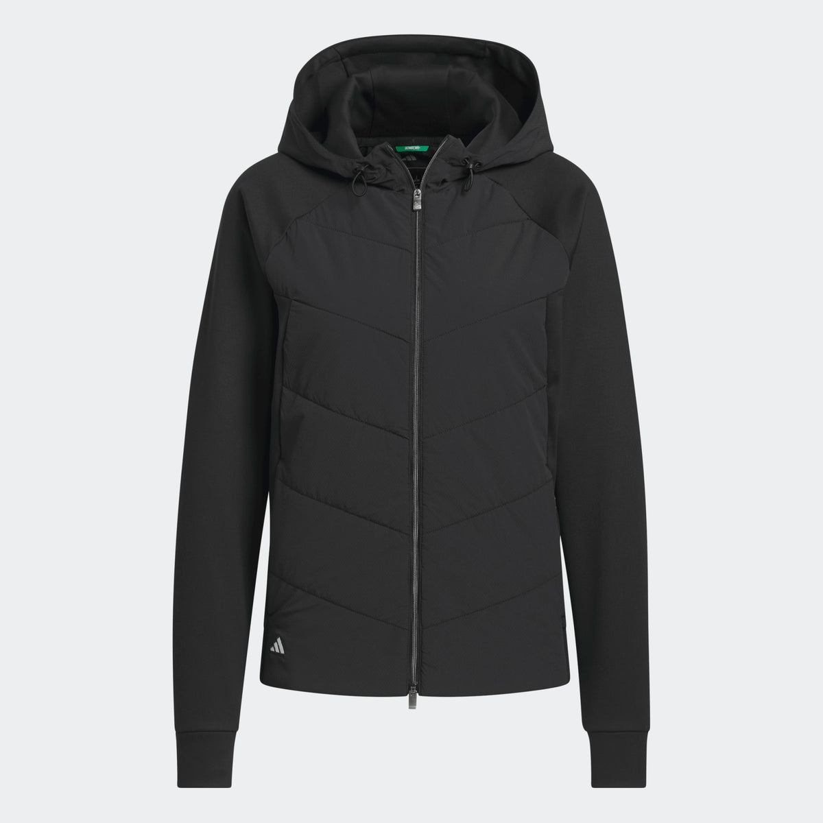 Adidas Ultimate365+ Course Control Quilted Hooded Jacket - Black