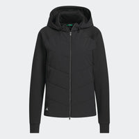 Adidas Ultimate365+ Course Control Quilted Hooded Jacket - Black