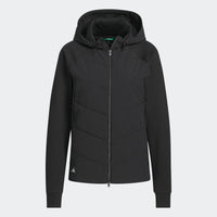 Adidas Ultimate365+ Course Control Quilted Hooded Jacket - Black