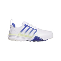 Adidas Adipower 26 Wide Spikeless Golf Shoes - Cloud White / Dual Indigo / Frozen Lemon
