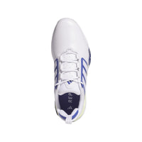 Adidas Adipower 26 Wide Spikeless Golf Shoes - Cloud White / Dual Indigo / Frozen Lemon