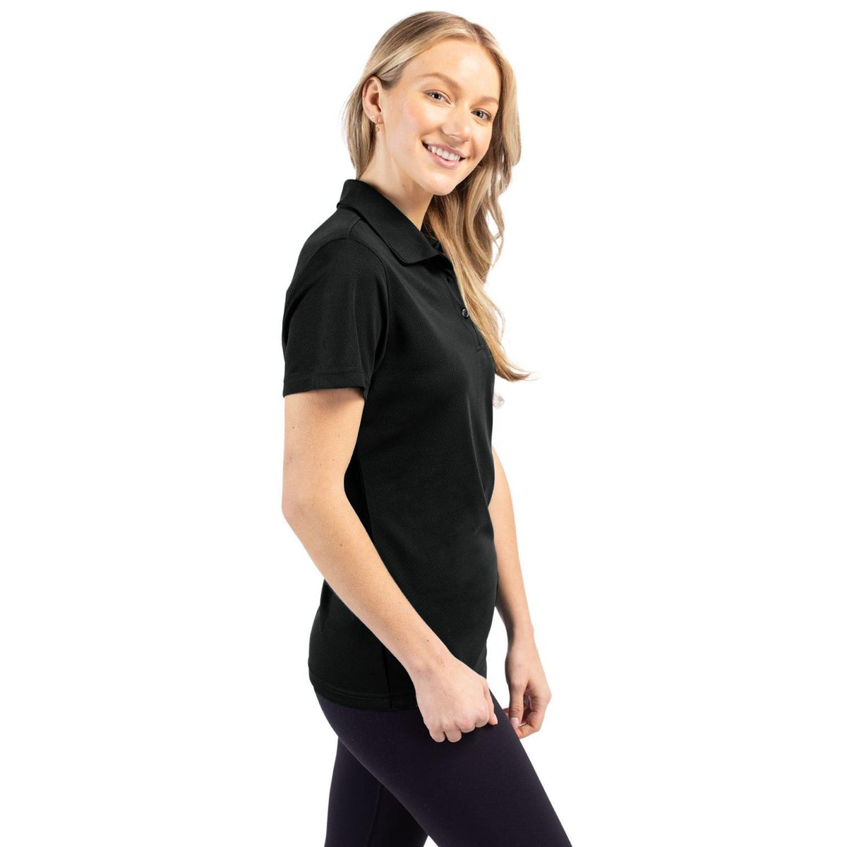 Clique Spin Solution-dyed Performance Pique Womens Polo