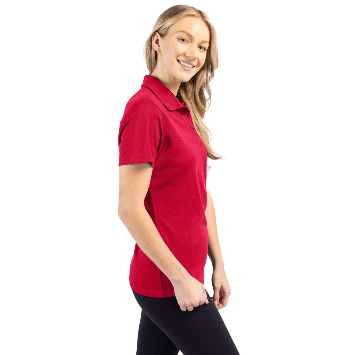 Clique Spin Solution-dyed Performance Pique Womens Polo