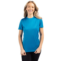 Clique Spin Solution-dyed Performance Jersey Womens Short Sleeve Tee