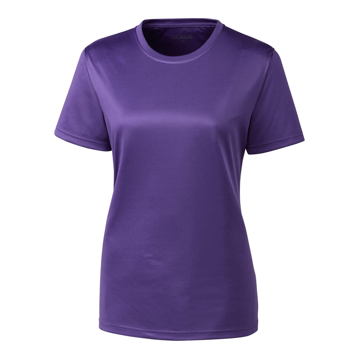 Clique Spin Solution-dyed Performance Jersey Womens Short Sleeve Tee