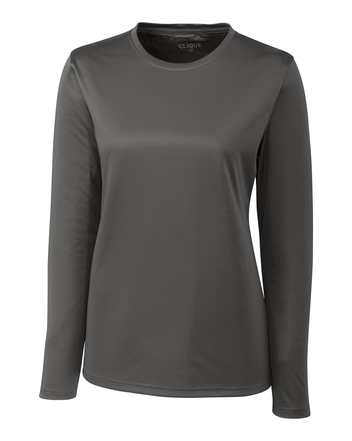 Clique Spin Solution-dyed Performance Jersey Womens Long Sleeve Tee