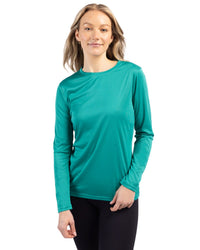 Clique Spin Solution-dyed Performance Jersey Womens Long Sleeve Tee
