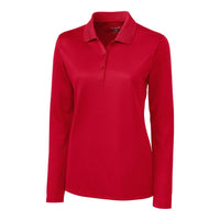 Clique Ice Pique Tech Womens Long Sleeve Polo