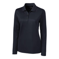 Clique Ice Pique Tech Womens Long Sleeve Polo