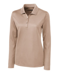Clique Ice Pique Tech Womens Long Sleeve Polo