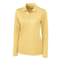 Clique Ice Pique Tech Womens Long Sleeve Polo