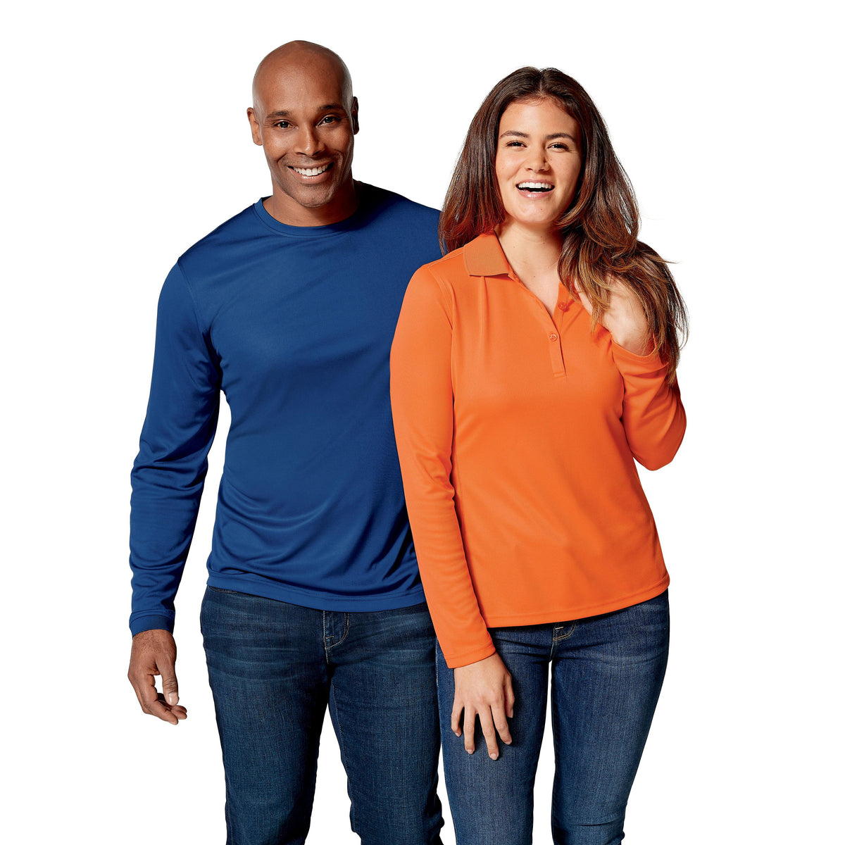 Clique Ice Pique Tech Womens Long Sleeve Polo