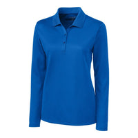 Clique Ice Pique Tech Womens Long Sleeve Polo