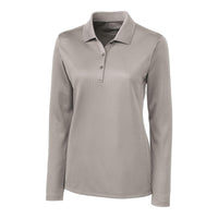 Clique Ice Pique Tech Womens Long Sleeve Polo