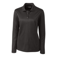 Clique Ice Pique Tech Womens Long Sleeve Polo