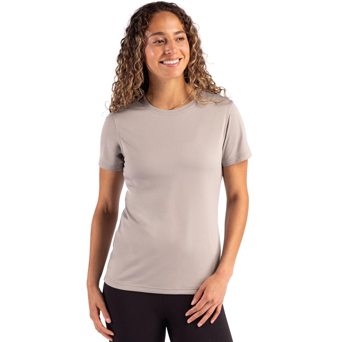 Clique Charge Active Jersey Womens Short Sleeve Tee