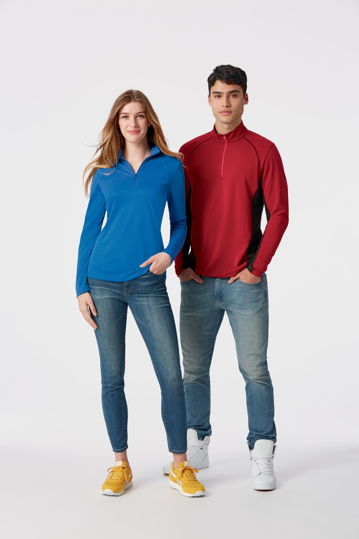 Clique Ice Pique Tech Womens Half Zip