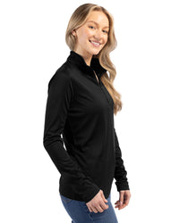 Clique Spin Solution-dyed Performance Interlock Womens Half Zip