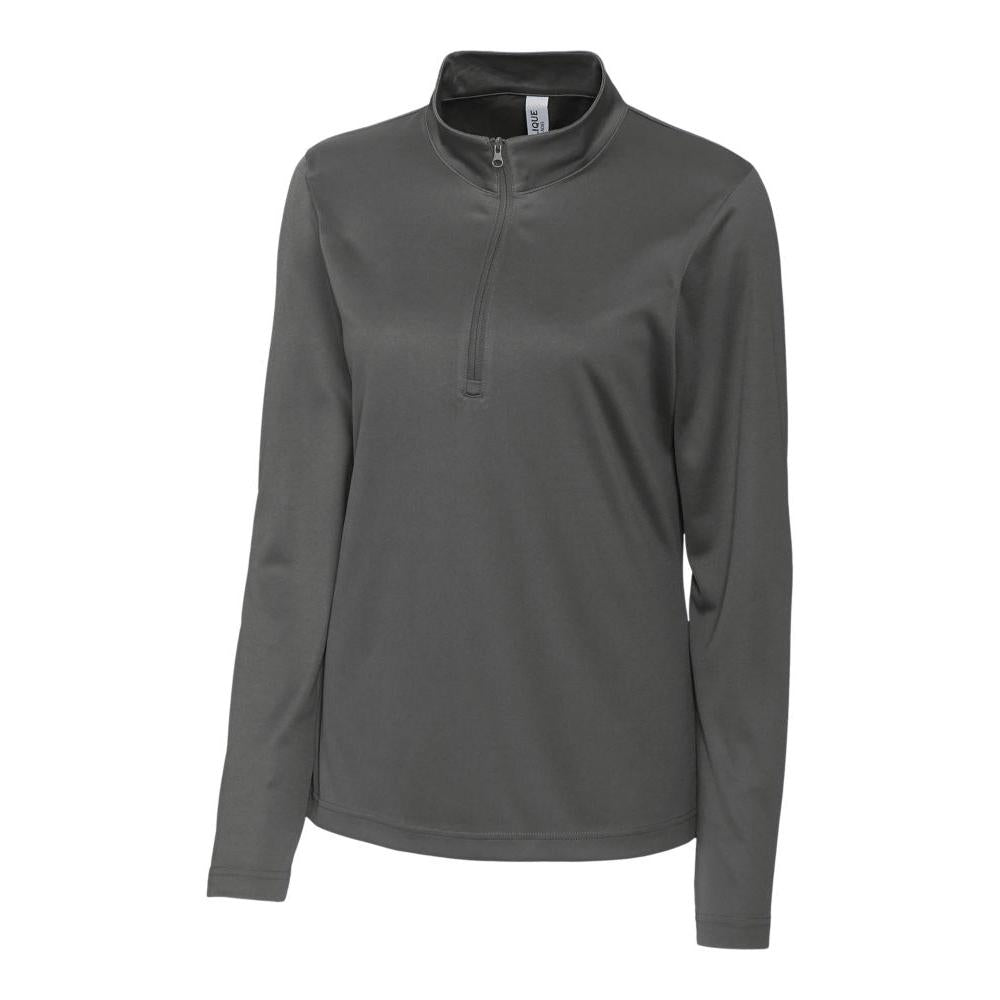 Clique Spin Solution-dyed Performance Interlock Womens Half Zip