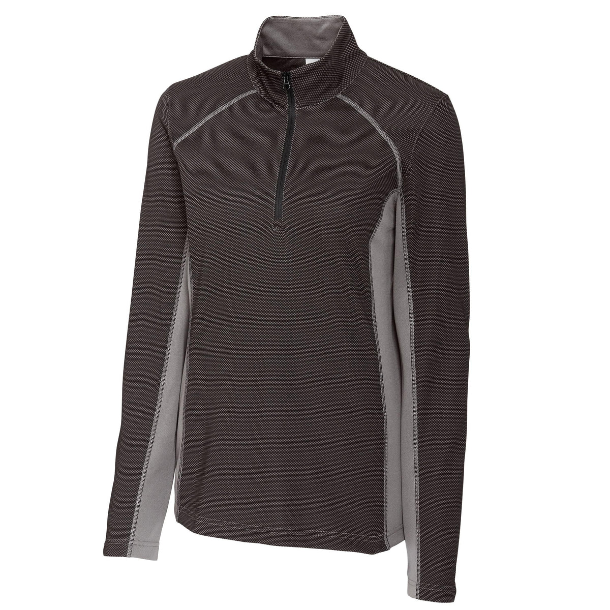 Clique Ice Pique Colorblock Tech Womens Half Zip