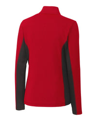 Clique Ice Pique Colorblock Tech Womens Half Zip