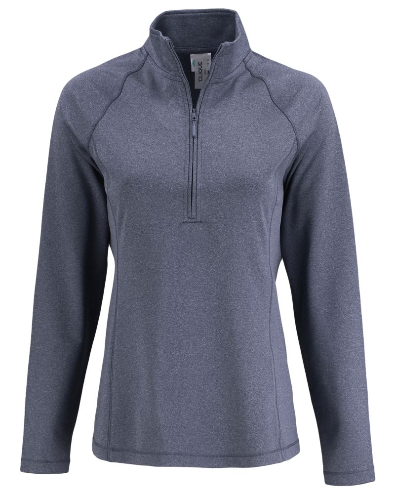 Clique Dash Recycled Womens Quarter Zip Sweatshirt