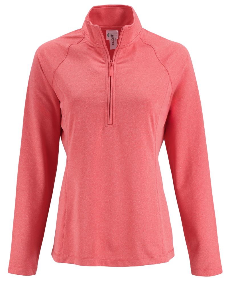 Clique Dash Recycled Womens Quarter Zip Sweatshirt