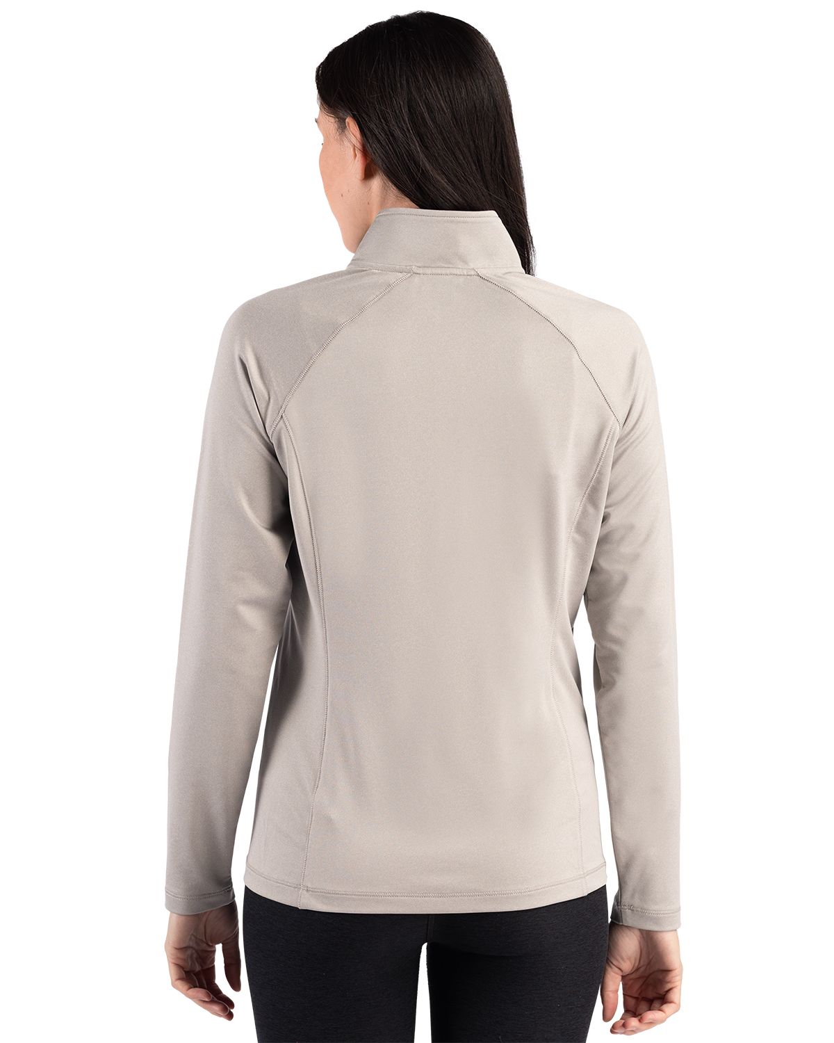 Clique Dash Recycled Womens Quarter Zip Sweatshirt